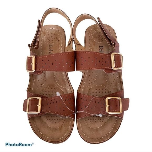 Bella Marie Comfort Sandals! size 6.5 or 6 1/2 - Picture 1 of 6